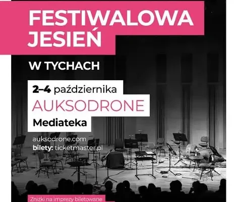 Śląska Jesień Gitarowa i Auksodrone – bilety stacjonarnie w Mediatece w Tychach