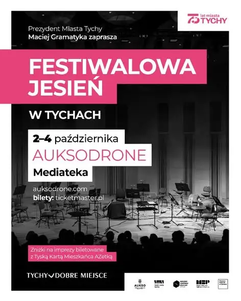 Śląska Jesień Gitarowa i Auksodrone – bilety stacjonarnie w Mediatece w Tychach