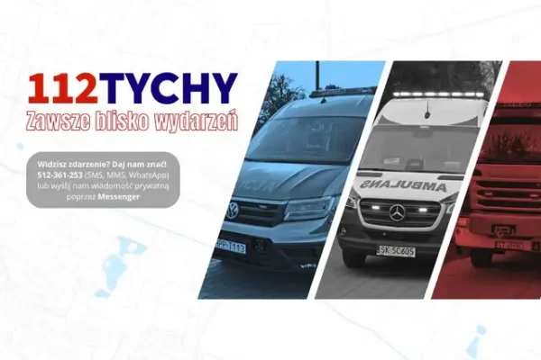 Kobiór: osoba spadła z drabiny przy ul. Wróblewskiego. Trwa akcja ratunkowa