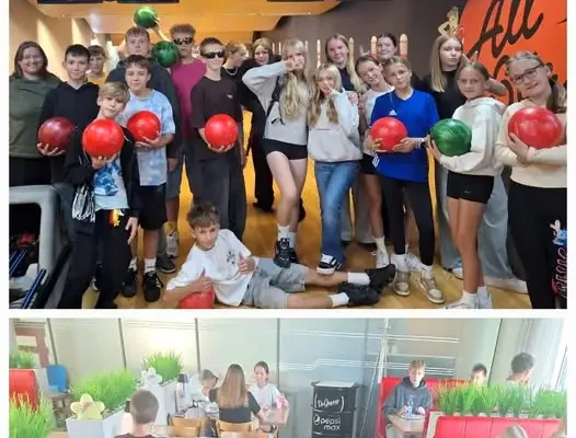 Dzień Chłopaka w klasie VIIb — kręgle, pizza i wspólny czas