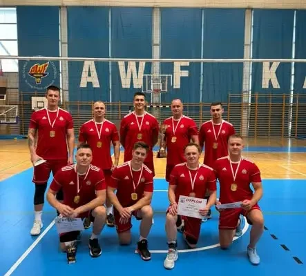 Strażacy z Tychów najlepsi w województwie – złoto w siatkówce PSP