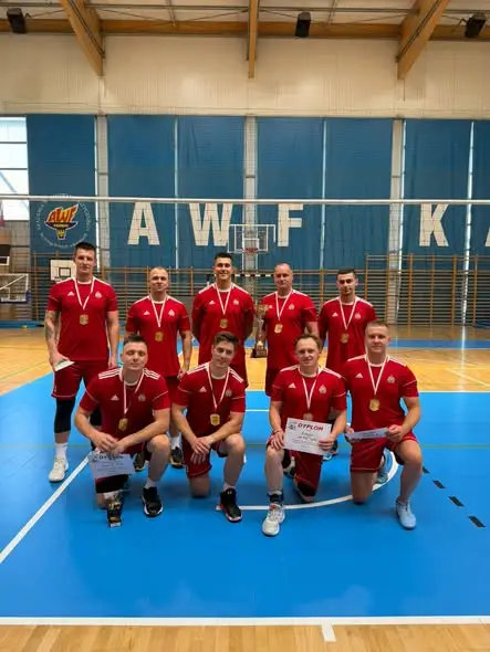 Strażacy z Tychów najlepsi w województwie – złoto w siatkówce PSP