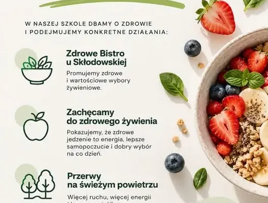 Szkoła w Tychach promuje zdrowy styl życia – profilaktyka w praktyce