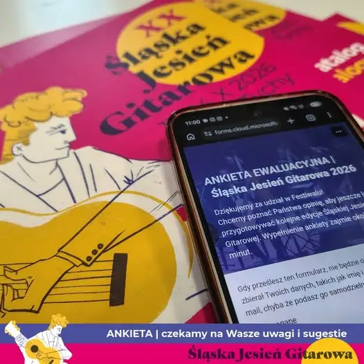 Śląska Jesień Gitarowa prosi uczestników o opinię – trwa ankieta festiwalowa