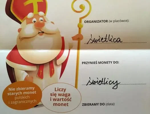 Tychy: Szkoła Podstawowa nr 40 włącza się w akcję „Ile waży św. Mikołaj?”