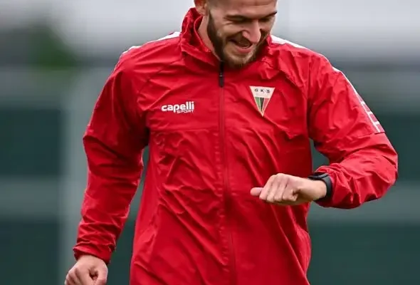 Dawid „Pompa” Kasprzyk wraca do treningów z drużyną GKS Tychy