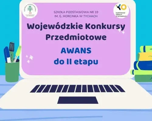 Uczniowie Dziesiątki z Tychów awansowali do II etapu konkursów przedmiotowych w siedmiu dziedzinach
