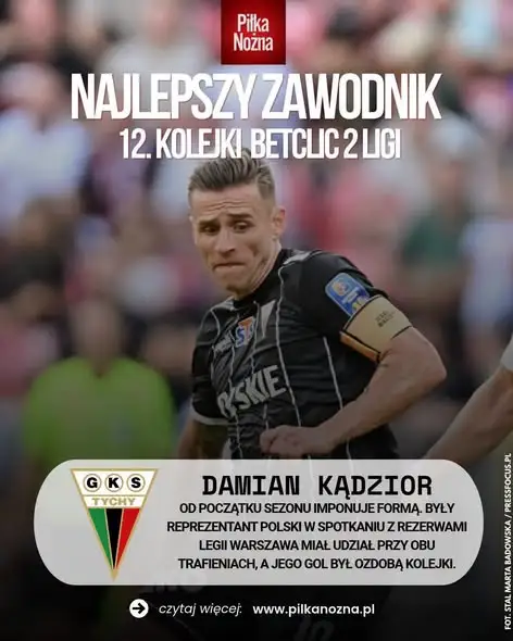 Damian Kądzior i Mateusz Lewandowski w jedenastce kolejki